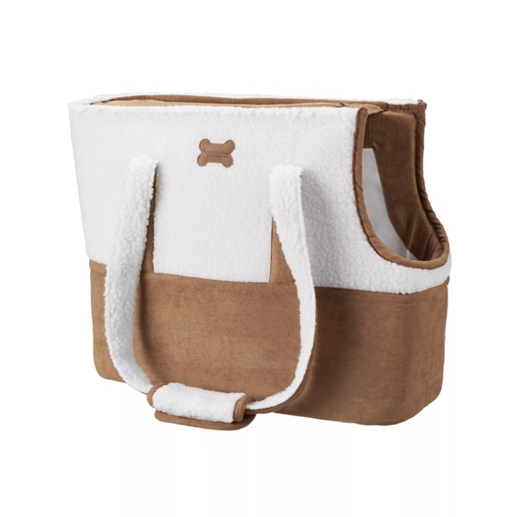 Koolaburra by UGG Faux Suede and Sherpa Pet Carrier - Picture 8 of 9